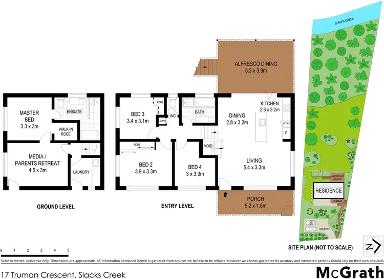Floorplan of Homely house listing, 17 Truman Crescent, Slacks Creek QLD 4127
