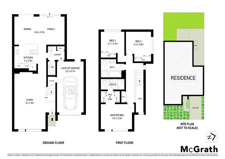 Floorplan of Homely townhouse listing, 8 Newport Drive, Mulgrave VIC 3170
