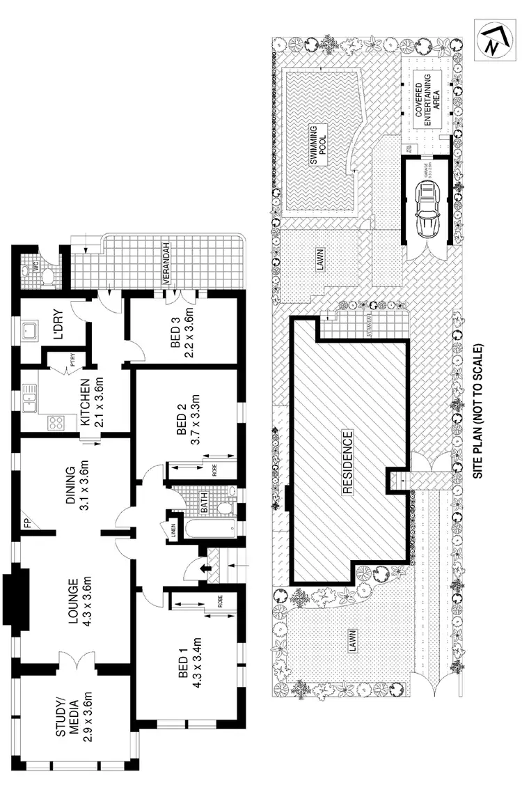 Floorplan of Homely house listing, 39 Holway Street, Eastwood NSW 2122