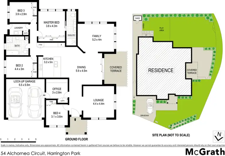 Floorplan of Homely house listing, 54 Alchornea Circuit, Mount Annan NSW 2567