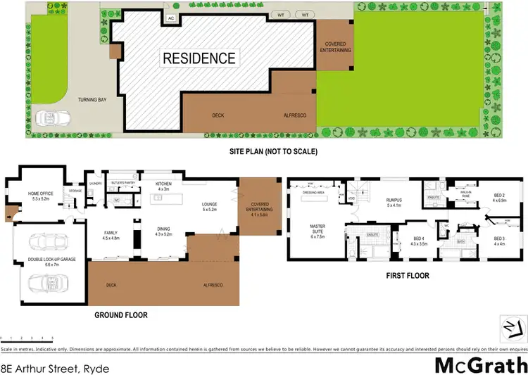 Floorplan of Homely house listing, 8E Arthur Street, Ryde NSW 2112