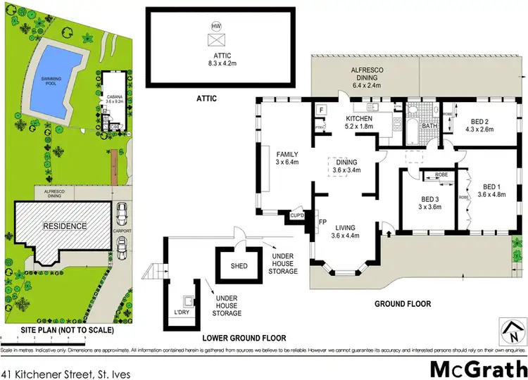 Floorplan of Homely house listing, 41 Kitchener Street, St Ives NSW 2075