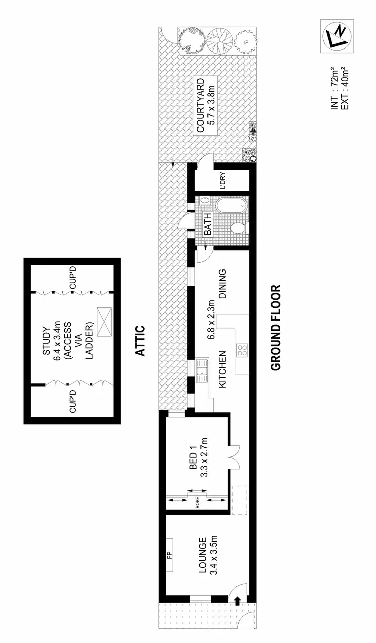 Floorplan of Homely house listing, 20 Anderson Street, Alexandria NSW 2015