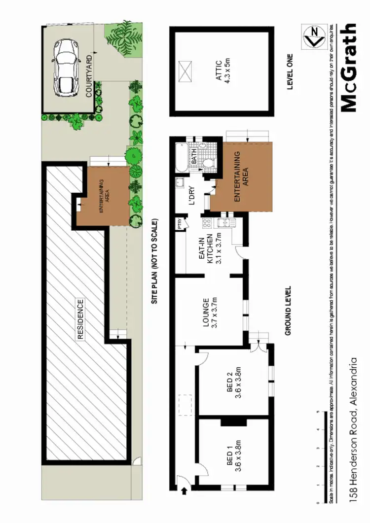 Floorplan of Homely house listing, 158 Henderson Road, Alexandria NSW 2015