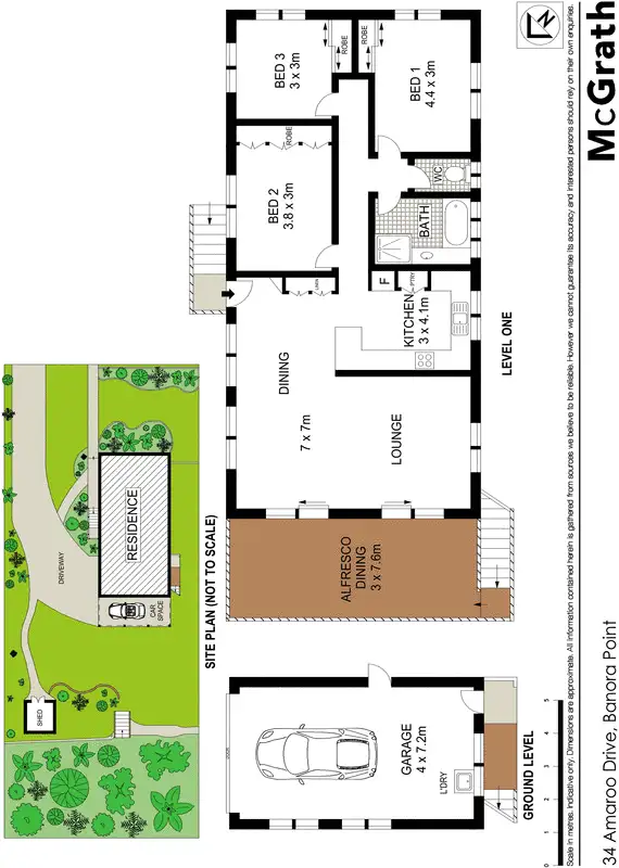 Floorplan of Homely house listing, 34 Amaroo Drive, Banora Point NSW 2486