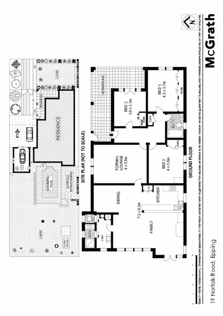 Floorplan of Homely house listing, 19 Norfolk Road, Epping NSW 2121