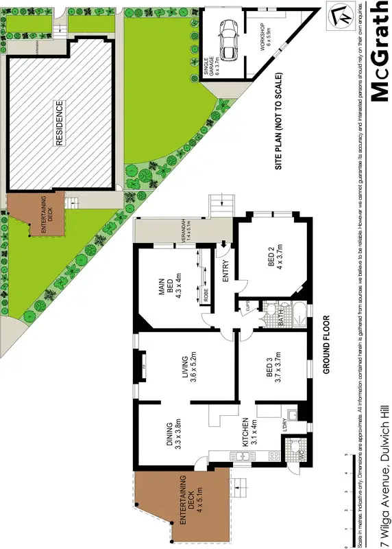 Floorplan of Homely house listing, 7 Wilga Avenue, Dulwich Hill NSW 2203