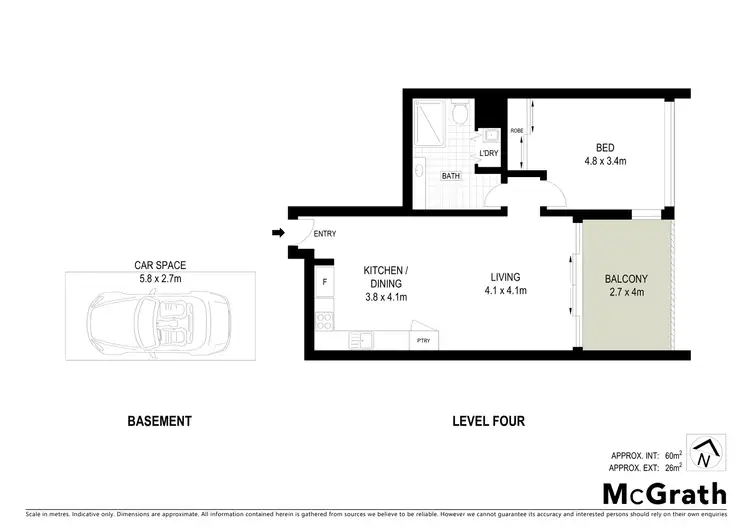 Floorplan of Homely apartment listing, 42/25 Surf Parade, Broadbeach QLD 4218