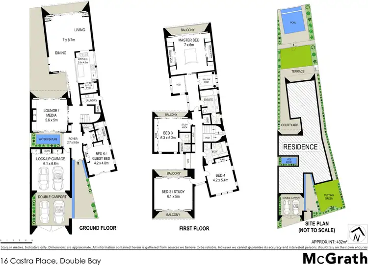 Floorplan of Homely house listing, 16 Castra Place, Double Bay NSW 2028