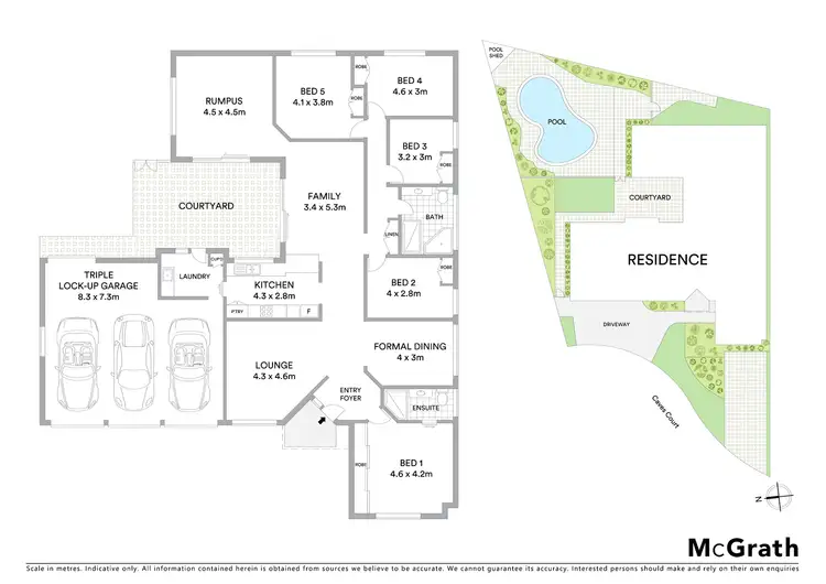 Floorplan of Homely house listing, 6 Caves Court, Caves Beach NSW 2281