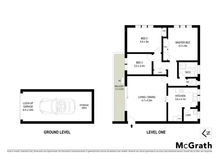 Floorplan of Homely apartment listing, 1/10 Forest Grove, Epping NSW 2121