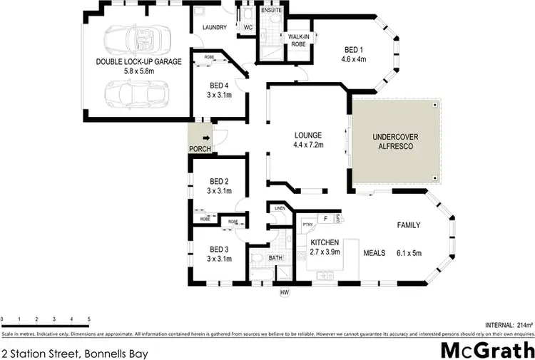 Floorplan of Homely house listing, 2 Station Street, Bonnells Bay NSW 2264