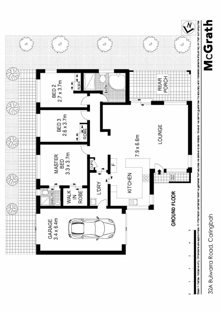 Floorplan of Homely house listing, 32A Bulwarra Street, Caringbah NSW 2229