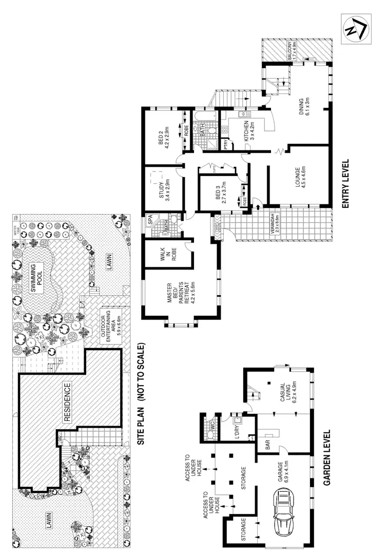 Floorplan of Homely house listing, 91 Taren Road, Caringbah NSW 2229