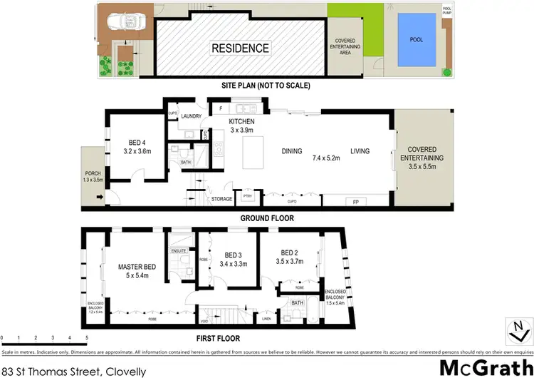 Floorplan of Homely house listing, 83 St Thomas Street, Clovelly NSW 2031