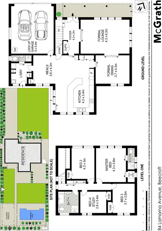 Floorplan of Homely house listing, 84 Lamorna Avenue, Beecroft NSW 2119