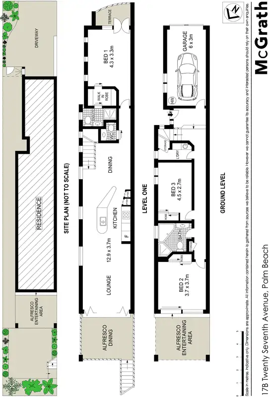 Floorplan of Homely house listing, 17b Twenty Seventh Avenue, Palm Beach QLD 4221