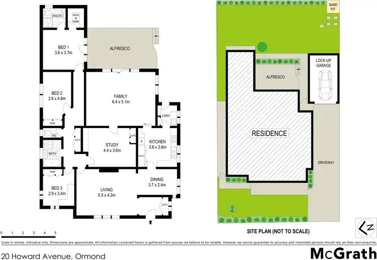 Floorplan of Homely house listing, 20 Howard Avenue, Ormond VIC 3204