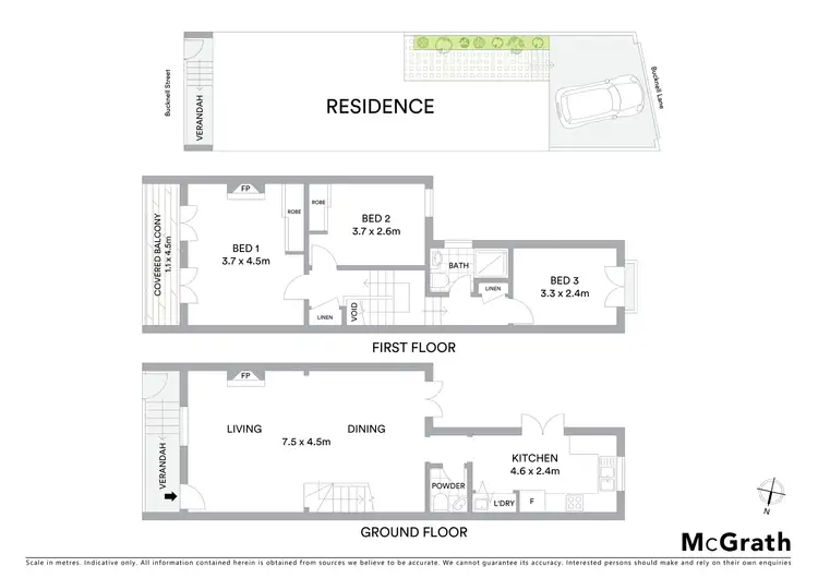 Floorplan of Homely house listing, 45 Bucknell Street, Newtown NSW 2042