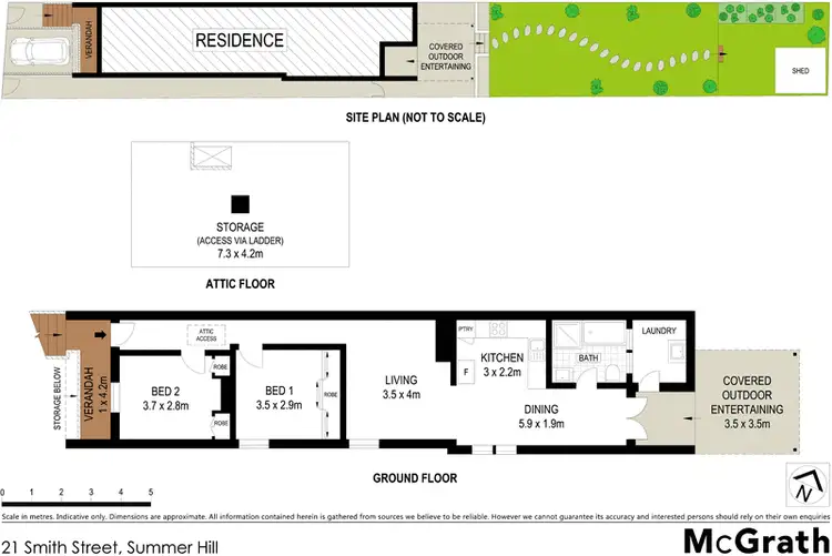 Floorplan of Homely house listing, 21 Smith Street, Summer Hill NSW 2130