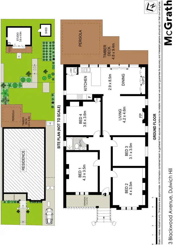 Floorplan of Homely house listing, 3 Blackwood Avenue, Dulwich Hill NSW 2203