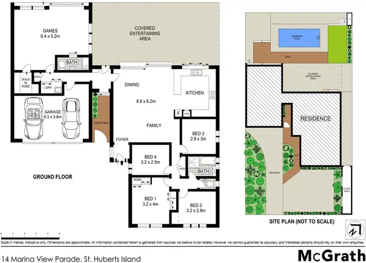 Floorplan of Homely house listing, 14 Marina View Parade, St Huberts Island NSW 2257