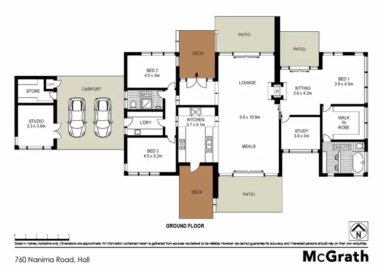 Floorplan of Homely house listing, 760 Nanima Road, Hall ACT 2618