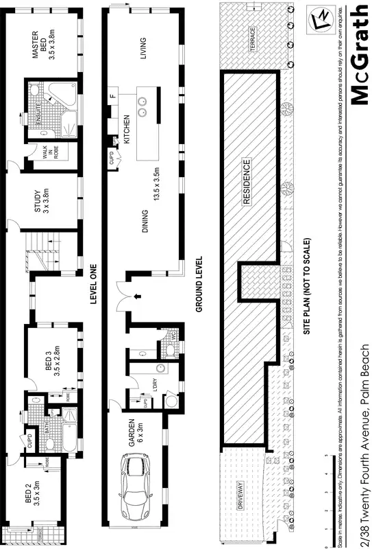 Floorplan of Homely townhouse listing, 2/38 Twenty Fourth Avenue, Palm Beach QLD 4221
