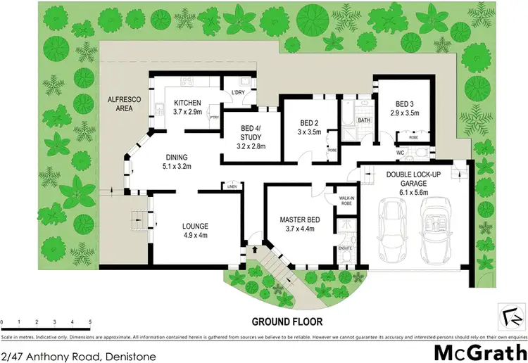 Floorplan of Homely villa listing, 2/47 Anthony Road, Denistone NSW 2114