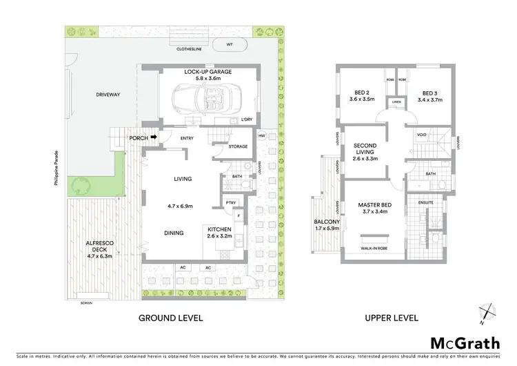 Floorplan of Homely house listing, 2/58 Palm Beach Avenue, Palm Beach QLD 4221