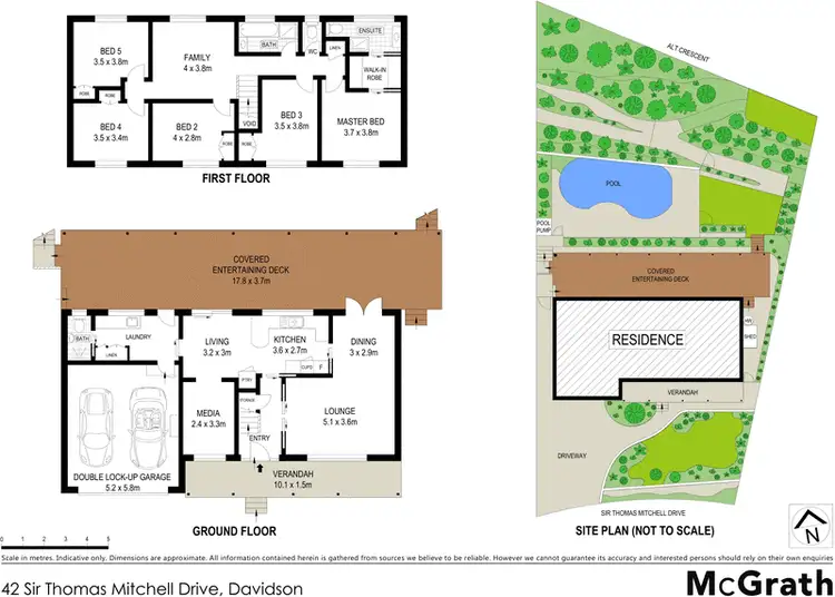 Floorplan of Homely house listing, 42 Sir Thomas Mitchell Drive, Davidson NSW 2085