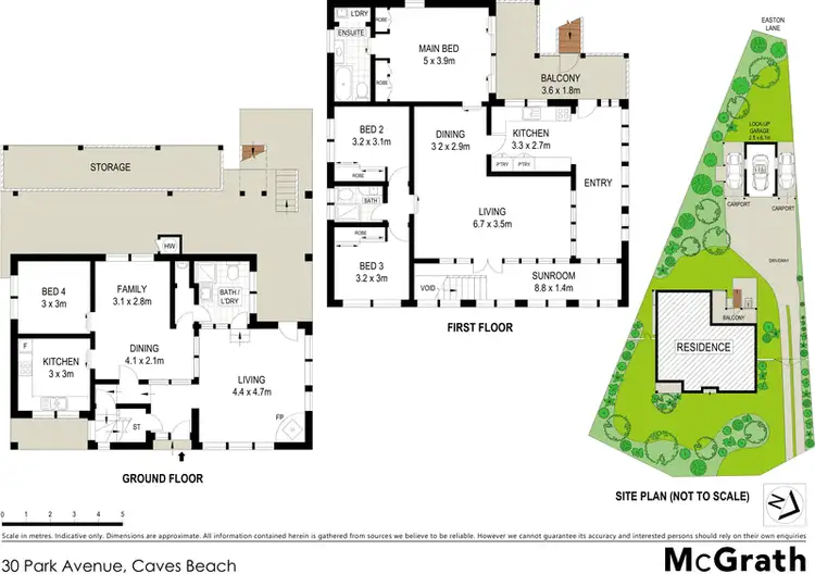 Floorplan of Homely house listing, 30 Park Avenue, Caves Beach NSW 2281