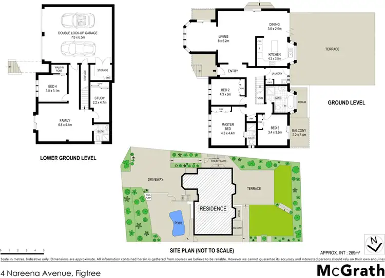 Floorplan of Homely house listing, 4 Nareena Avenue, Figtree NSW 2525