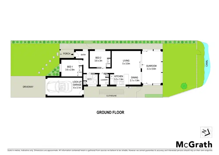 Floorplan of Homely semi-detached listing, 1/3 Barracuda Court, Palm Beach QLD 4221