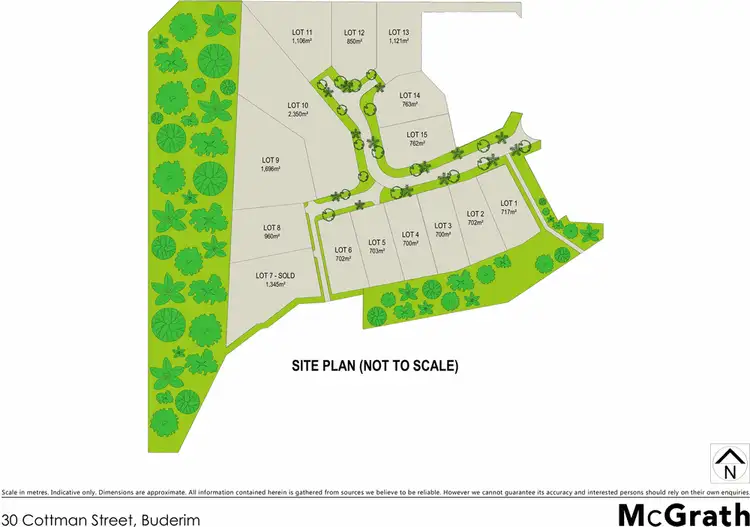 Floorplan of Homely land listing, 11/30 Cottman Street, Buderim QLD 4556