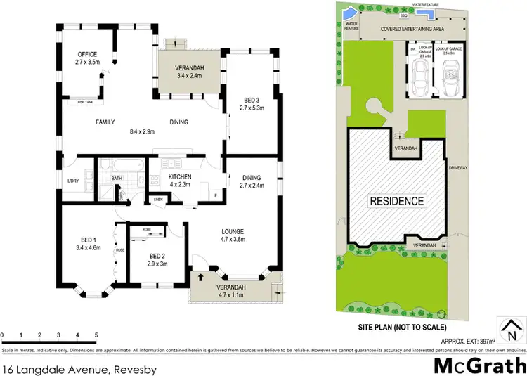 Floorplan of Homely house listing, 16 Langdale Avenue, Revesby NSW 2212