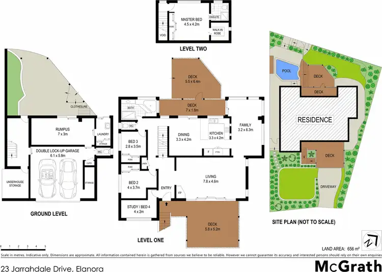 Floorplan of Homely house listing, 23 Jarrahdale Drive, Elanora QLD 4221