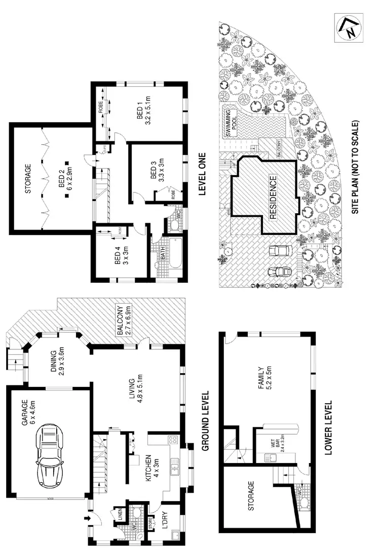 Floorplan of Homely house listing, 5 Buckinbah Place, Lilli Pilli NSW 2229
