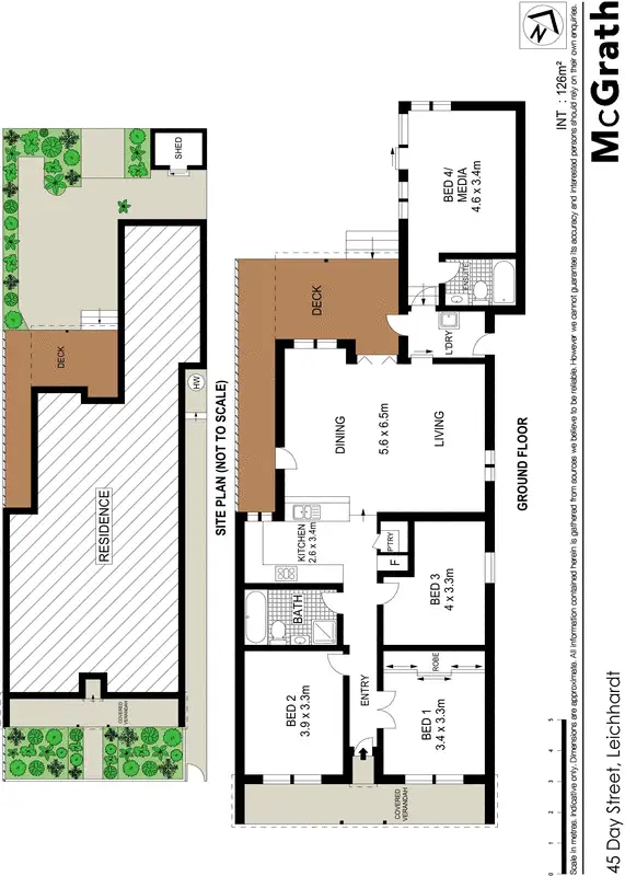 Floorplan of Homely house listing, 45 Day Street, Leichhardt NSW 2040