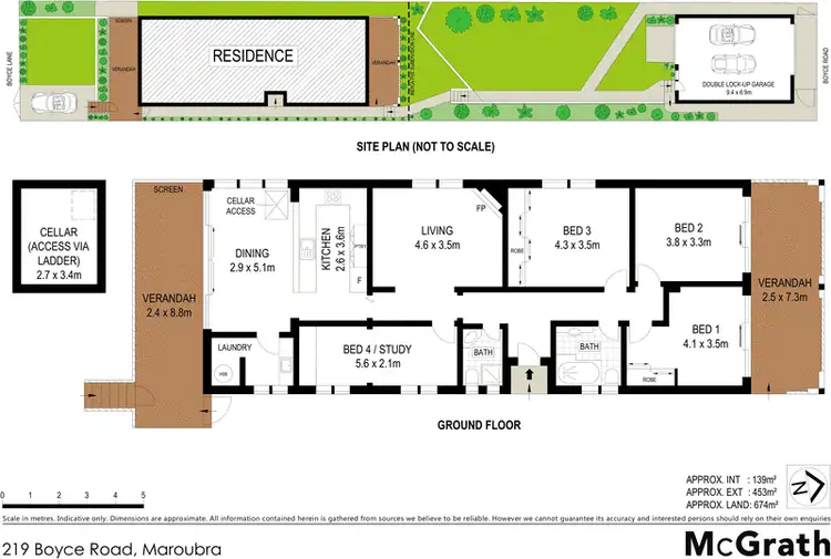 Floorplan of Homely house listing, 219 Boyce Road, Maroubra NSW 2035