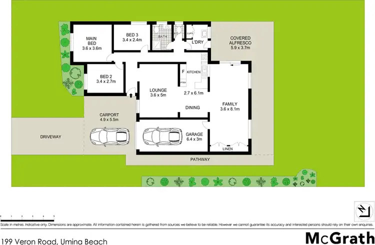 Floorplan of Homely house listing, 199 Veron Road, Umina Beach NSW 2257