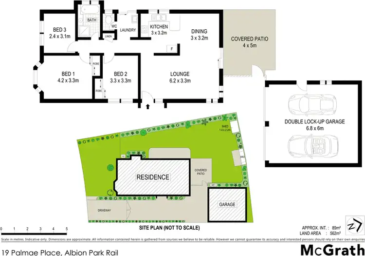 Floorplan of Homely house listing, 19 Palmae Place, Albion Park Rail NSW 2527