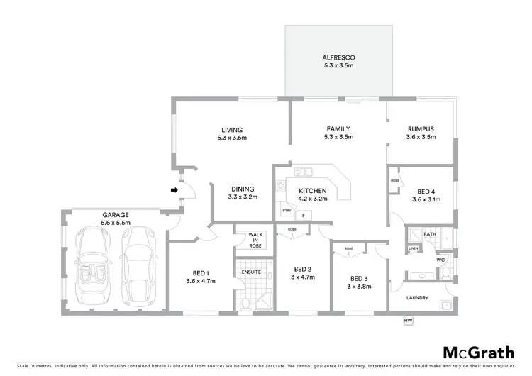 Floorplan of Homely house listing, 6 Castlemaine Close, Ashtonfield NSW 2323