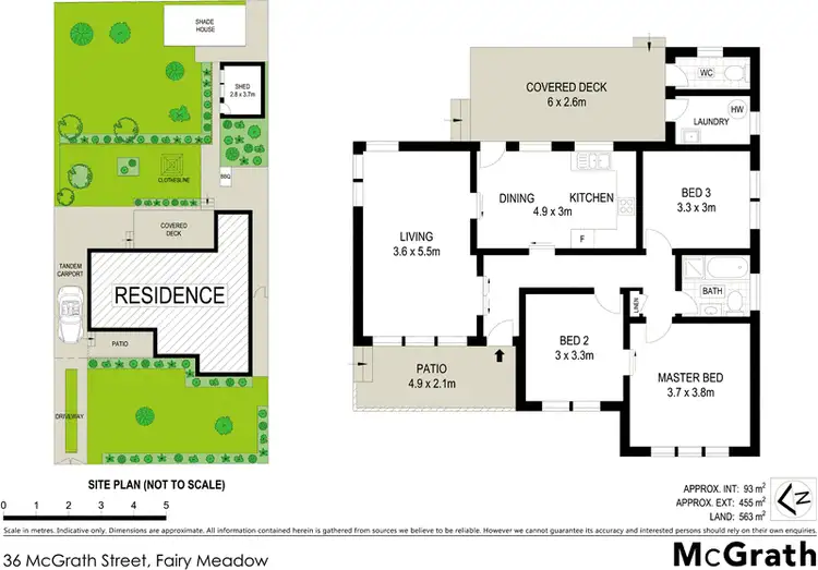 Floorplan of Homely house listing, 36 McGrath Street, Fairy Meadow NSW 2519