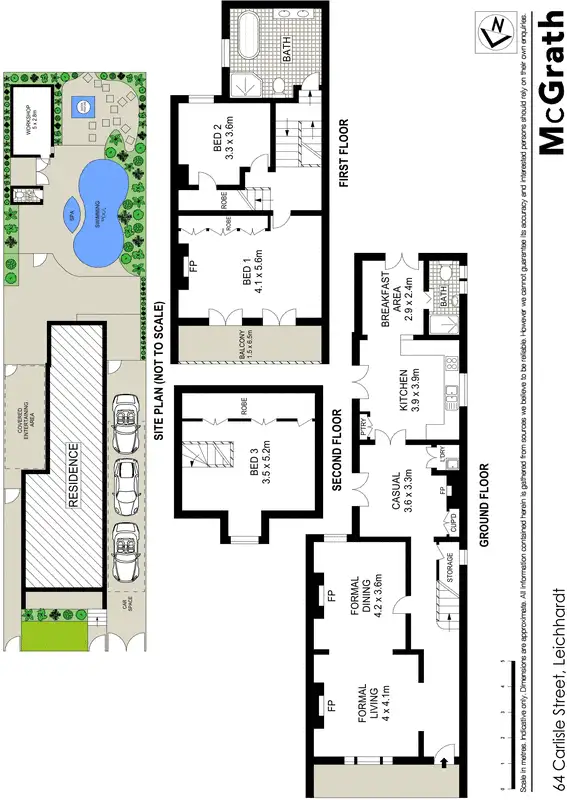 Floorplan of Homely house listing, 64 Carlisle Street, Leichhardt NSW 2040