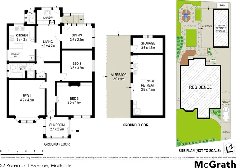 Floorplan of Homely house listing, 32 Rosemont Avenue, Mortdale NSW 2223