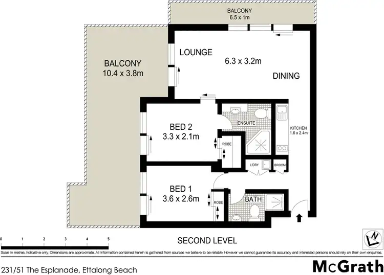 Floorplan of Homely apartment listing, 231/51 The Esplanade, Ettalong Beach NSW 2257