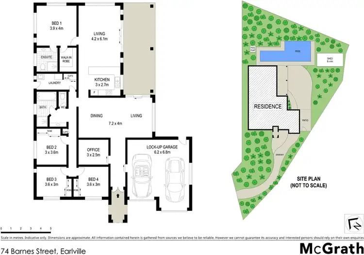 Floorplan of Homely house listing, 74 Barnes Street, Earlville QLD 4870