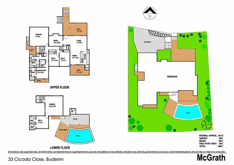 Floorplan of Homely house listing, 33 Cicada Close, Buderim QLD 4556