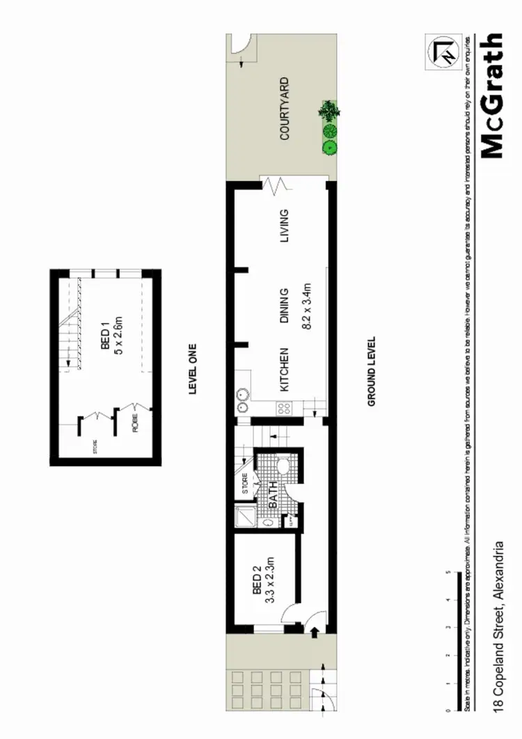 Floorplan of Homely house listing, 18 Copeland Street, Alexandria NSW 2015